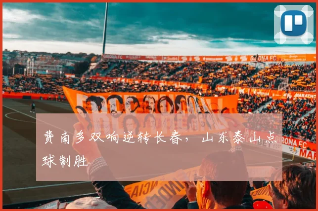 费南多双响逆转长春,山东泰山点球制胜